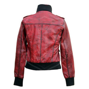 Ladies Cosmopolitan Fitted Fashion Genuine Leather Women Jacket