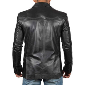 Leather Blazer Coat for Men’s