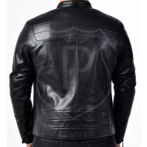 Men’s Real Leather Biker Jacket