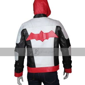 Batman Arkham Knight Red Hood Leather Jacket