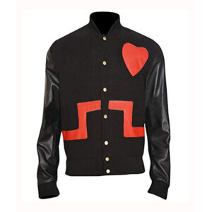 Chris Brown Bomber Heart Jacket