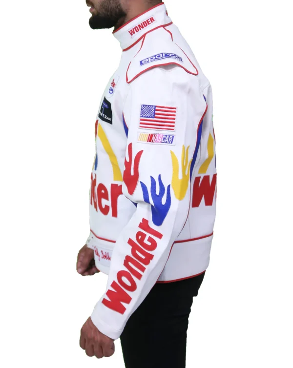 Ricky Bobby Talladega Nights Wonder Bread Leather Jacket