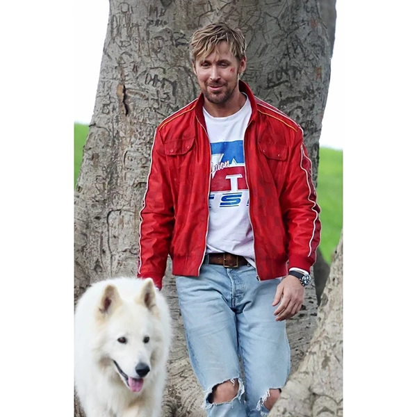 RYAN GOSLING RED JACKET