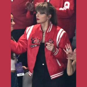 Super Bowl 2024 Taylor Swift Kansas City Chiefs 60 Red Varsity Jacket