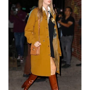 Taylor Swift Mustard Coat