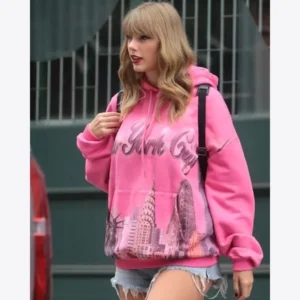 Taylor Swift New York City Pink Hoodie