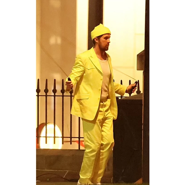 Ryan Gosling Yellow Suit