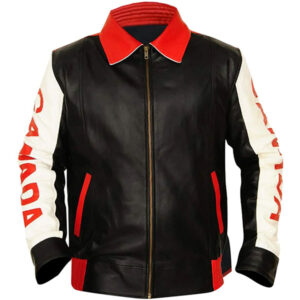 Bomber Style Canadian Flag Jacket