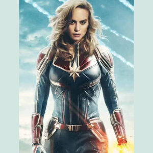 Avengers Endgame Captain Marvel Leather Jacket