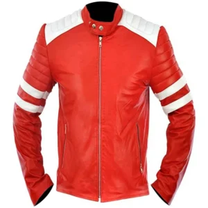 Fight Club Brad Pitt Leather Jacket