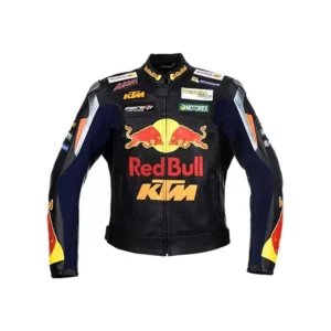 KTM Red Bull Motorcycle Racing Leather Jacket