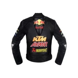 KTM Red Bull Motorcycle Racing Leather Jacket