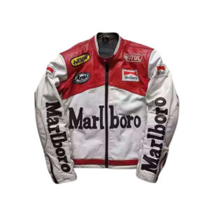 Marlboro Vintage Leather Racing Jacket