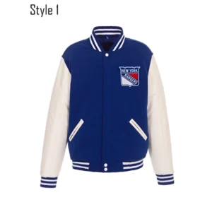 New York Rangers Stadium Series 2024 Bomber Jacket