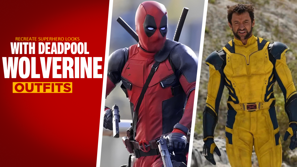 Recreate Superhero Looks With Deadpool and Wolverine Outfits