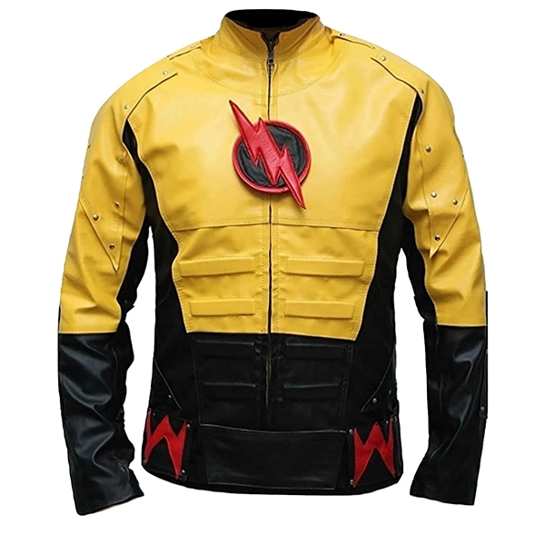 Reverse Flash Leather Jacket