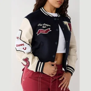 True Religion Varsity Jacket