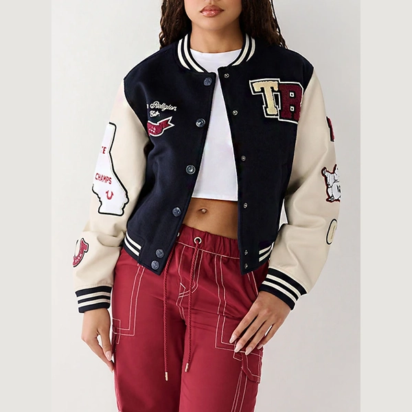 True Religion Varsity Jacket