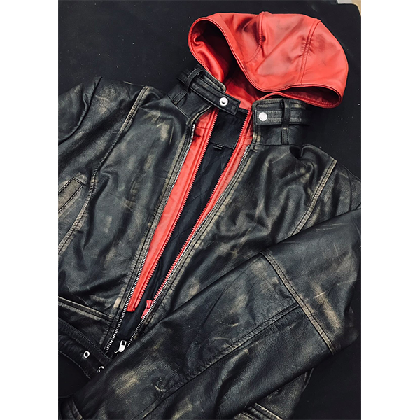 Unisex Red Hood Jacket