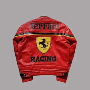 Red Ferrari Racing Jacket