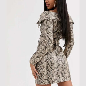 Zoey’s Extraordinary Playlist Mo Snake Skin Dress