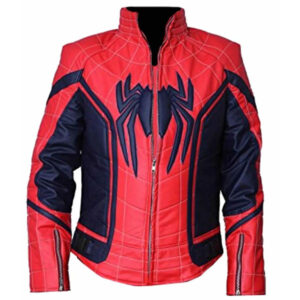 Tom Holland Spider Man Leather Jacket