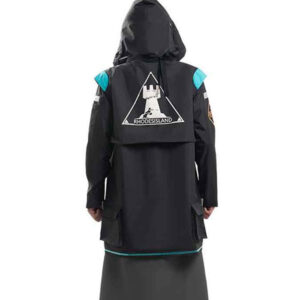 Arknights Rhodes Island Doctor Cosplay Hooded Gamer Coat