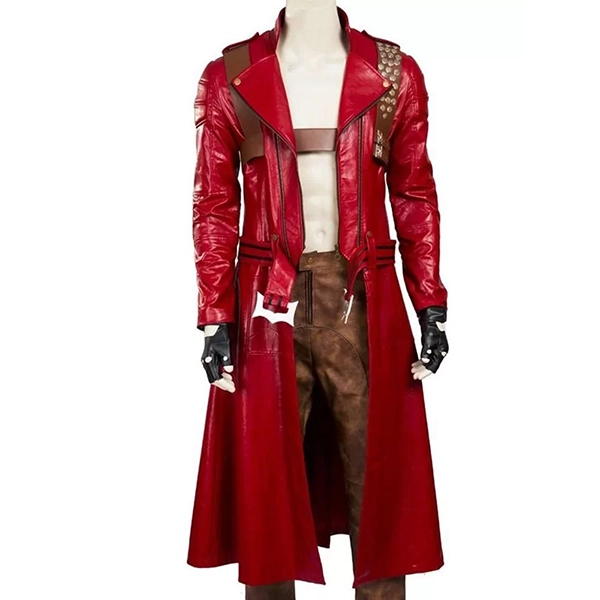 Dante Devil May Cry 3 Red Trench Coat