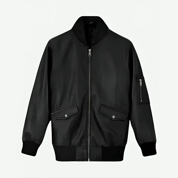 Eminem Black Leather Jacket