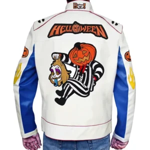 Halloween Spooky Trick Or Treat Leather Jacket