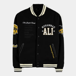 Jalen Hurts Muhammad Ali Black Jacket