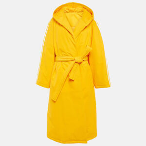 Kim Kardashian Yellow Long Coat