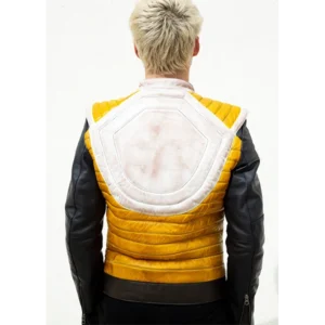 Mens DBZ Prince of All Saiyans Vegeta Leather Jacket