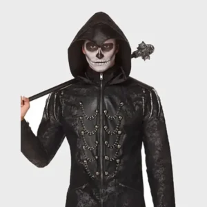 Skeleton Royalty Black Coat