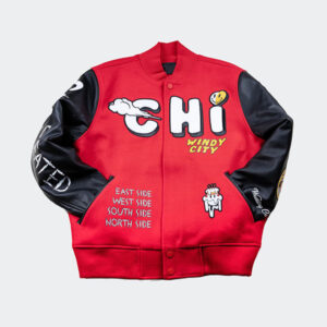 The Chicago Windy City Varsity Jacket