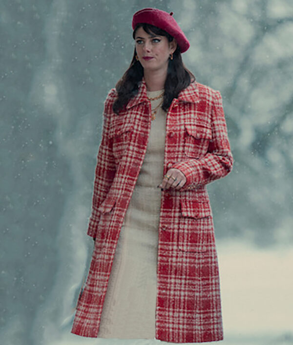 The Gentlemen Kaya Scodelario Plaid Coat