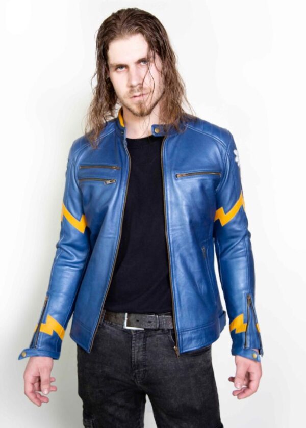 Mens Wonderbolts (Rainbow Dash) Leather Jacket