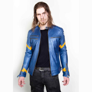 Mens Wonderbolts (Rainbow Dash) Leather Jacket