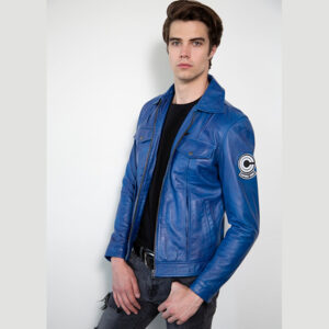 Mens Future Trunks DB Leather Jacket