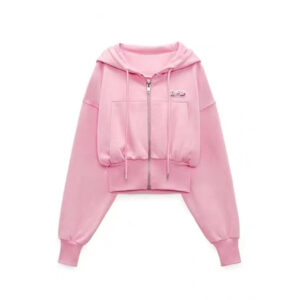 Barbie Oversized Pink Hoodie