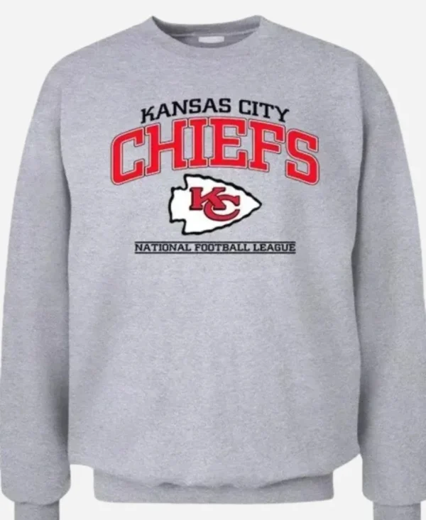 Taylor Swift Gray Chiefs Sweatshirt