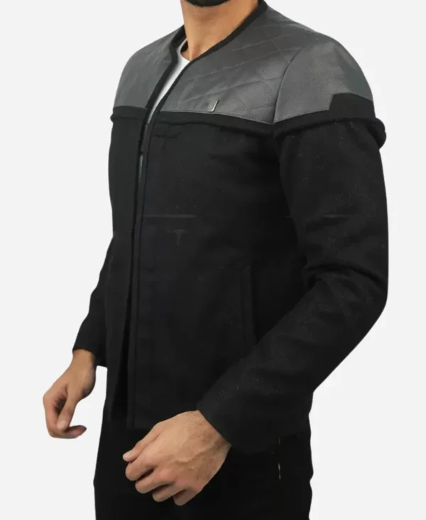 Jean Luc Picard Star Trek Leather Jacket