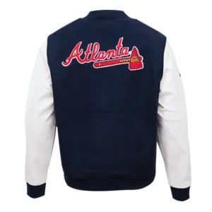 MLB Atlanta Braves Wool Varsity Jacket