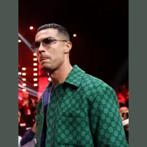 Cristiano Ronaldo Green Jacket