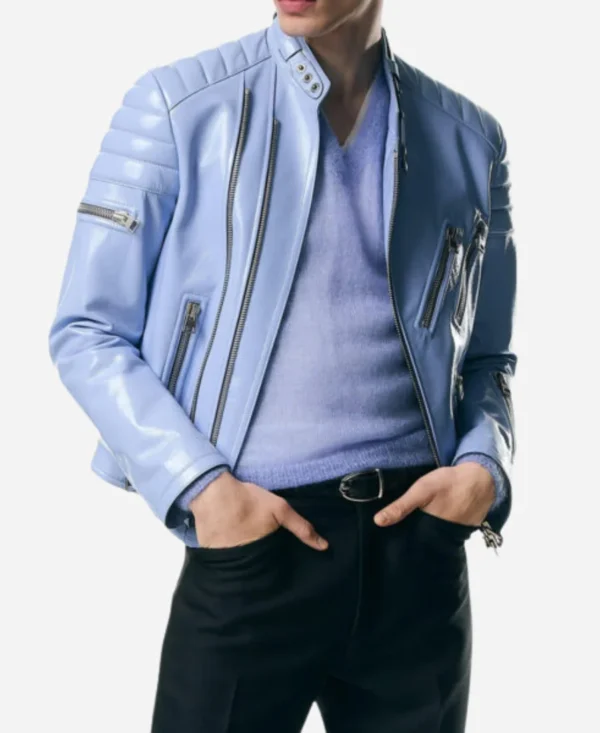 Ludacris iHeartRadio 2024 Blue Biker Jacket