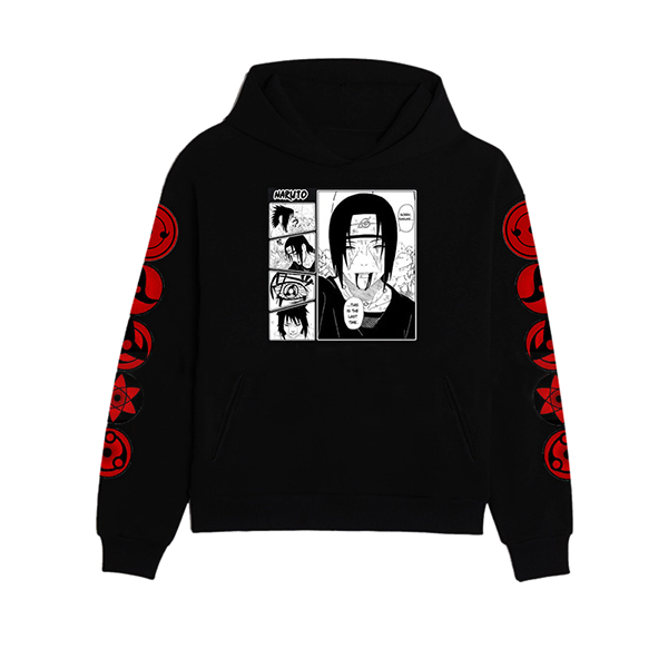 Naruto Itachi And Sasuke Hoodie