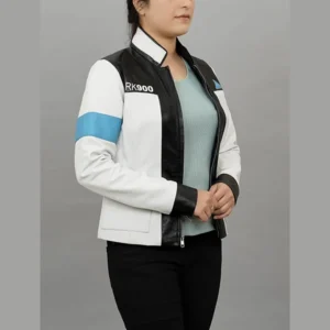 Handmade Detroit Become Human Inspired Connor RK900 Leather Jacket