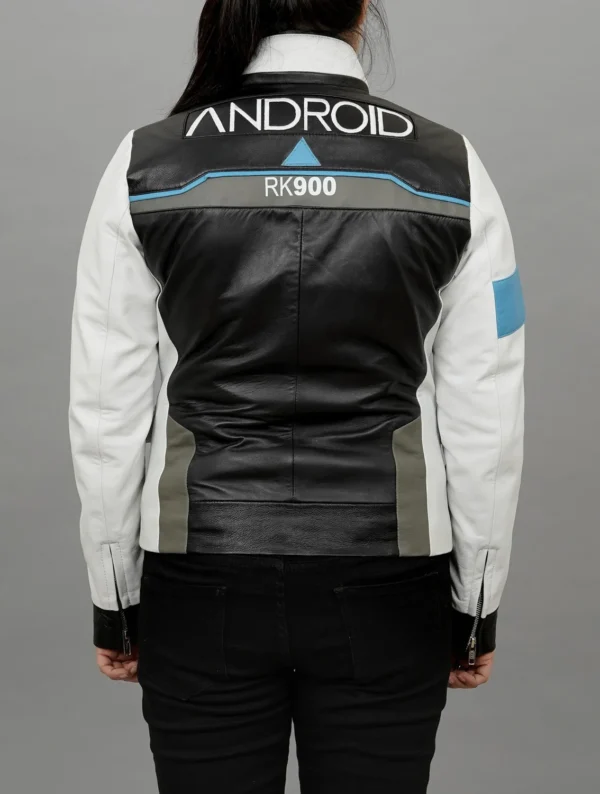 Handmade Detroit Become Human Inspired Connor RK900 Leather Jacket