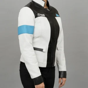 Handmade Detroit Become Human Inspired Connor RK900 Leather Jacket