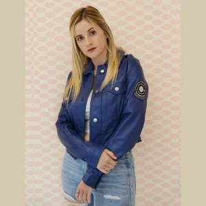 Womens Capsule Corp Future Trunks Leather Jacket